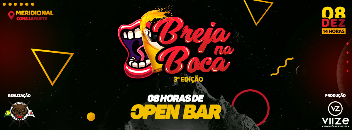 EVENTO BREJA NA BOCA - DEZ/2018 - CONS. LAFAIETE - MG